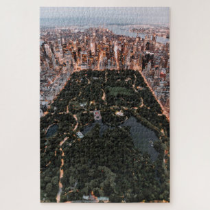 Quebra-cabeça Vista aérea do NYC e Central Park