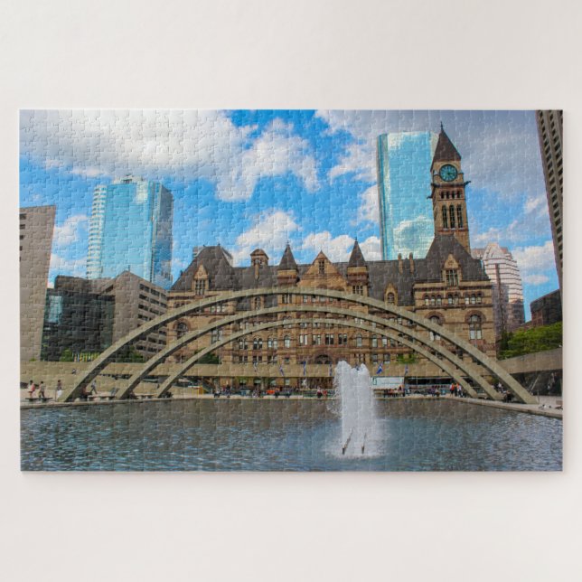 Quebra-cabeça Vista cênica do antigo Município de Toronto, Canad (Horizontal)