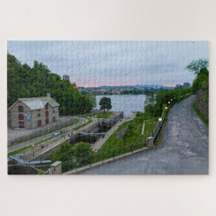 Quebra-cabeça Vista cênica do Canal de Rideau em Ottawa, Canadá