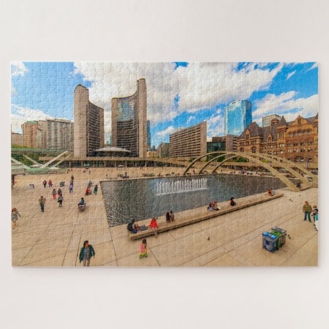 Quebra-cabeça Vista cênica do Município de Toronto, Canadá (Horizontal)