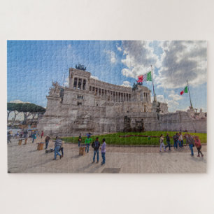 Quebra-cabeça Vista cêntrica de Vittoriano, Roma, Itália