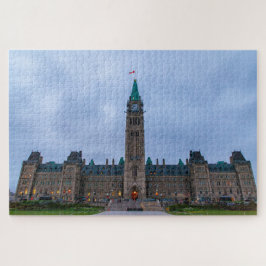Quebra-cabeça Vista cêntrica do Parlamento Edifício, Ottawa, Can