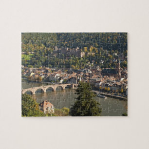 Quebra-cabeça Vista da Alte Brucke ou Ponte Velha