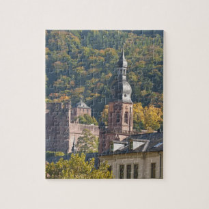 Quebra-cabeça Vista da Cidade Antiga de Heidelberg