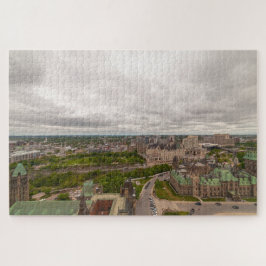 Quebra-cabeça Vista da torre do Parlamento, Ottawa, Canadá