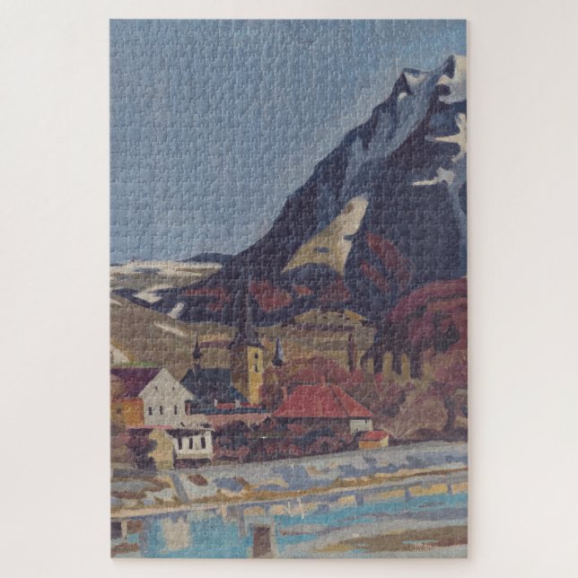 Quebra-cabeça Vista de Dolný Kubín por Arnold Peter Weisz (Vertical)