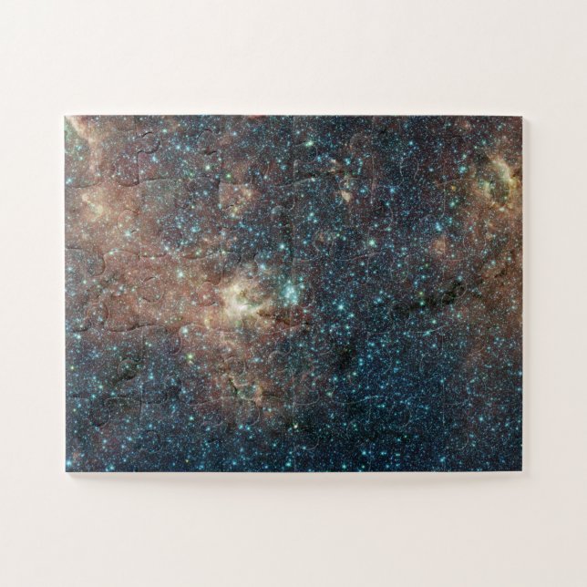 Quebra-cabeça Vista de Espaço Profundo de um Cluster Estrela (Horizontal)