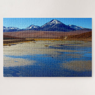 Quebra-cabeça vista de olhar de atacama