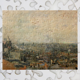 Quebra-cabeça Vista de Paris desde Montmartre por Vincent van Go