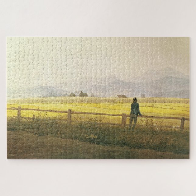 Quebra-cabeça Vista de Schmiedebergerkamm - Friedrich (Horizontal)