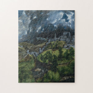 Quebra-cabeça Vista de Toledo por El Greco