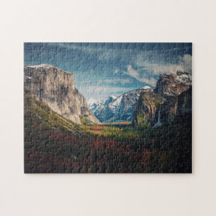 Quebra-cabeça Vista de Túnel Paisagem Yosemite  Parque Nacional