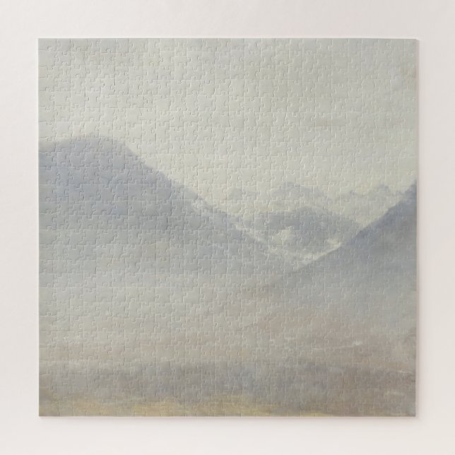 Quebra-cabeça Vista do Vale do Ulten - Pintura de Eternos (Vertical)