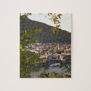 Quebra-cabeça Vista do Velho Centro de Heidelberg
