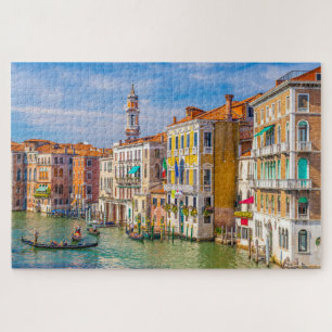 Quebra-cabeça Vista maravilhosa do Canal Grande, Veneza, Itália