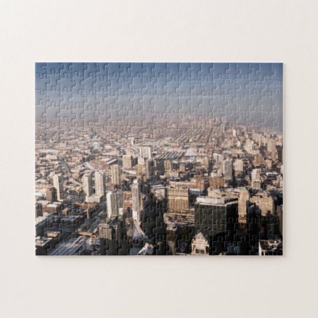 Quebra-cabeça Vista panorâmica da cidade (Horizontal)
