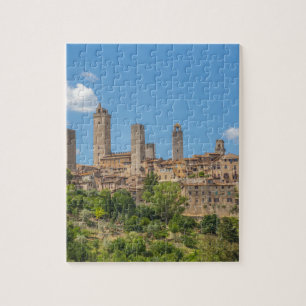 Quebra-cabeça Vista panorâmica de San Gimignano Toscana Itália