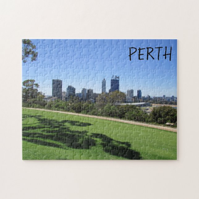 Quebra-cabeça vista perth Park (Horizontal)