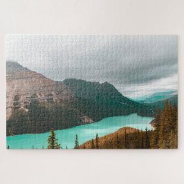 Quebra-cabeça Vista sobre Peyto Lake Banff National Park puzzle