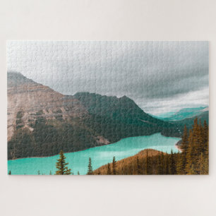 Quebra-cabeça Vista sobre Peyto Lake Banff National Park puzzle