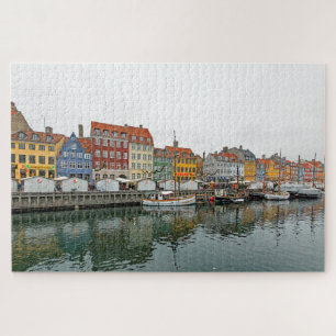 Quebra-cabeça Vistas de Copenhaga. Nyhavn. P. 3.