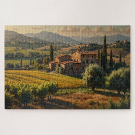 Quebra-cabeça Vistas sobre a Toscana