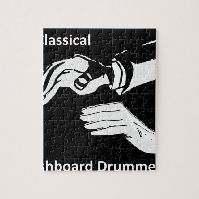 Quebra-cabeça Visto de baterista do Painel Clássico (Vertical)