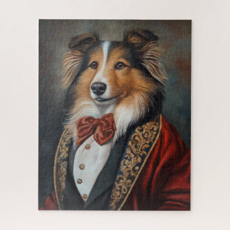 Quebra-cabeça Visto formal Tuxedo Shetland Sheepdog | Sheltie