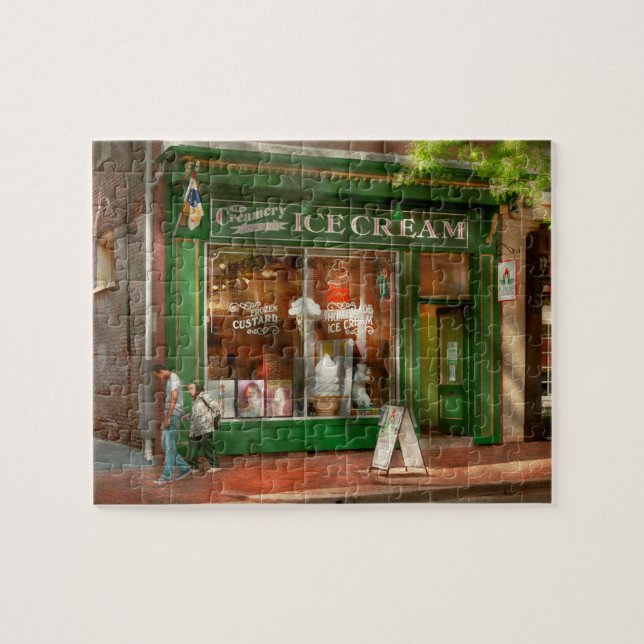 Quebra-cabeça Vitrine - Alexandria, VA - The Creamery (Horizontal)
