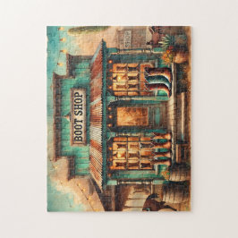 Quebra-cabeça Vitrine do Deserto do Compro de Boot Russo Ocident