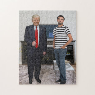 Quebra-cabeça Você Conheceu o Presidente Donald Trump Adicione