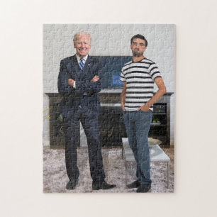 Quebra-cabeça Você Conheceu o Presidente Joe Biden Adicione su