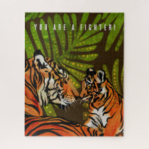 Você é um lutador, tigres