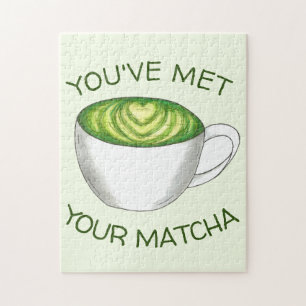 Quebra-cabeça Você encontrou seu jogo Matcha Green Tea Latte Lov