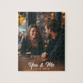 Quebra-cabeça Você & Eu – Foto de Amor Personalizada