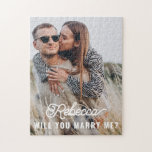 Quebra-cabeça Você me Casado a foto dos Casais de proposta de Ca<br><div class="desc">Muito gentil Você me Casado Casais de Proposta de Casamento Foto do quebra-cabeça de quebra-cabeça para deixar a pergunta para seu cônjuge! Uma ideia única de casamento com uma bela letra de roteiro,  totalmente personalizável por você.</div>