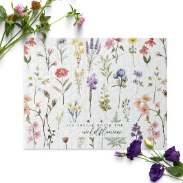 Quebra-cabeça Você Pertence Entre as Flores Silvestres