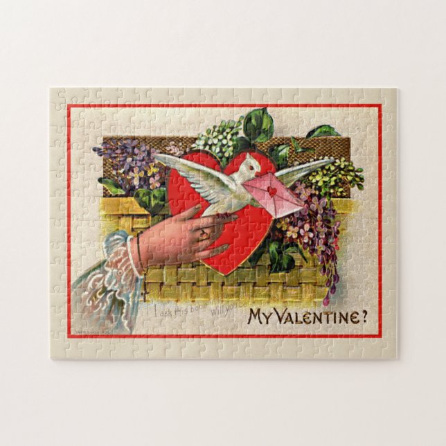 Quebra-cabeça Você Será Meu Namorados? (Horizontal)