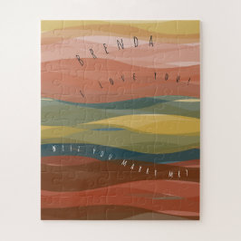 Quebra-cabeça Você Vai Me Casado Ondas Quentes Jigsera Quebra-ca