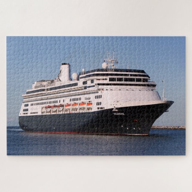 Quebra-cabeça Volendam cruise ship (Horizontal)