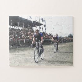 Quebra-cabeça Volta à França - Redução de cor em 1936