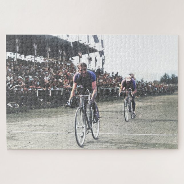 Quebra-cabeça Volta à França - Redução de cor em 1936 (Horizontal)