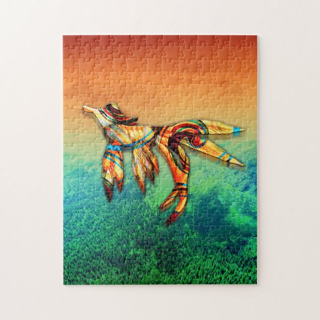 Quebra-cabeça Voo (Vertical)