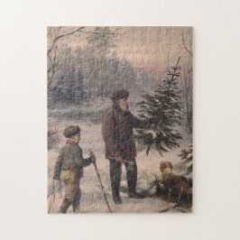 Quebra-cabeça Vorweihnacht | F Kruger| Natal alemão