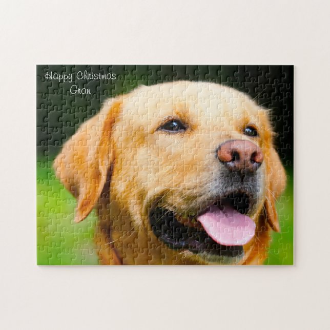 Quebra-cabeça Vovó de Natal (Horizontal)