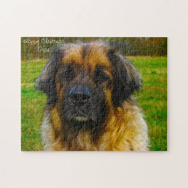 Quebra-cabeça Vovó de Natal (Horizontal)