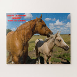 Quebra-cabeça Vovó de Natal.