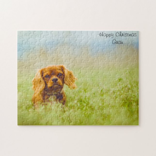 Quebra-cabeça Vovó de Natal (Horizontal)