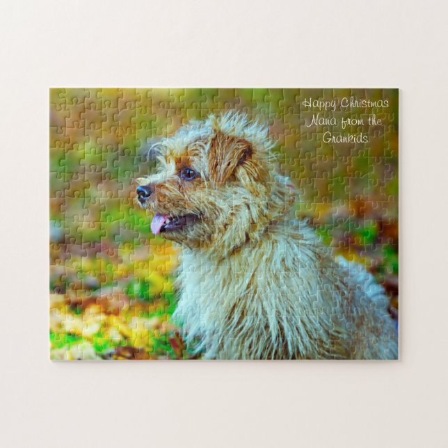 Quebra-cabeça Vovó de Natal (Horizontal)