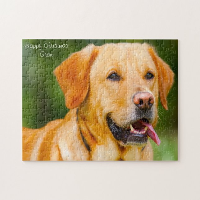 Quebra-cabeça Vovó de Natal (Horizontal)